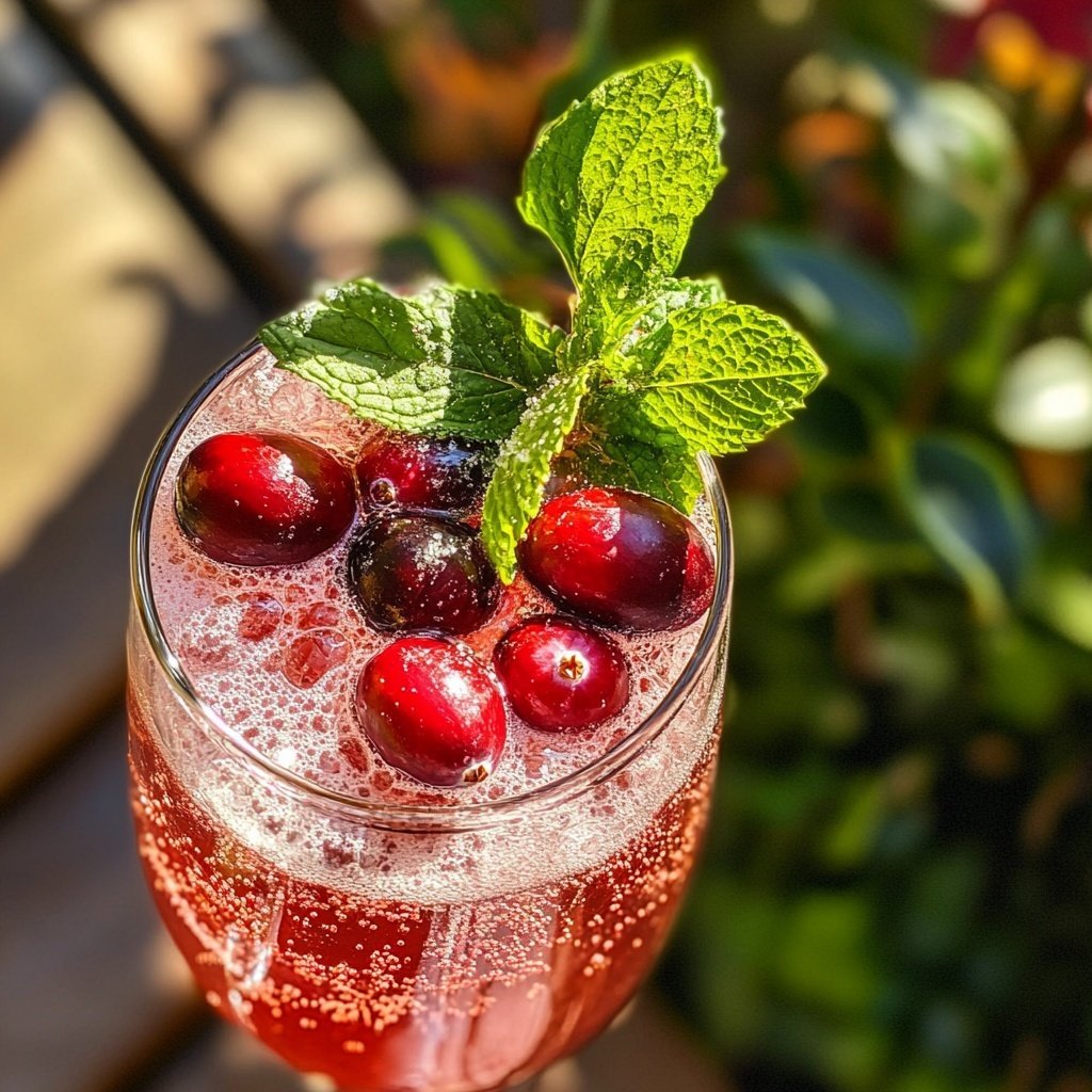 Cranberry-Spritz