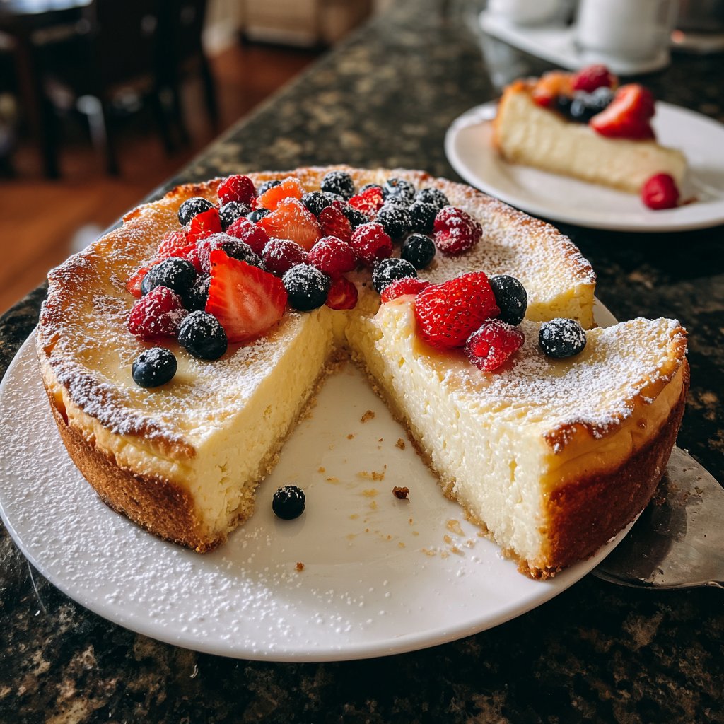 Käsekuchen mit Frischkäse