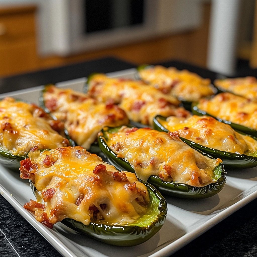 Gefüllte Jalapeños