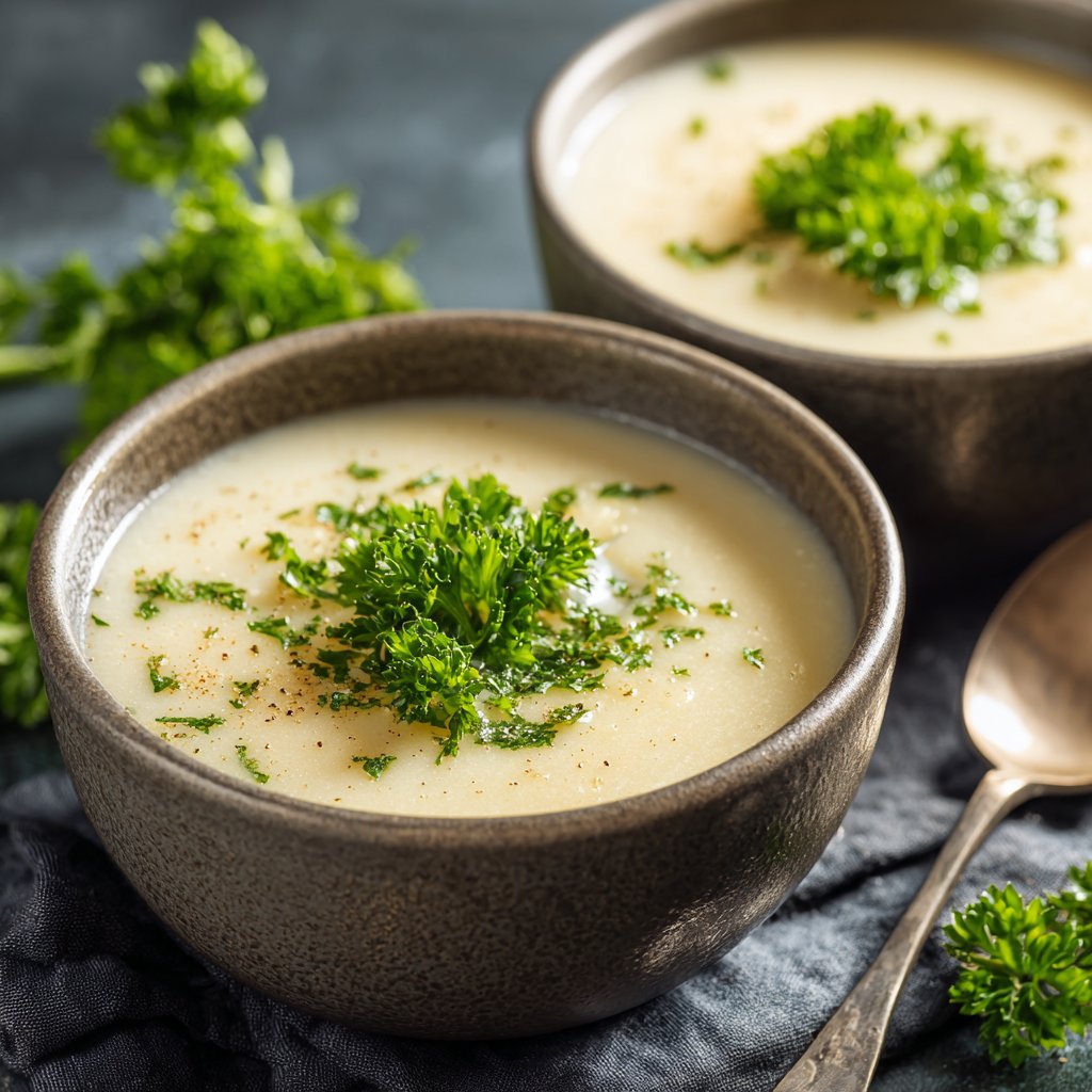 Blumenkohlsuppe vegan