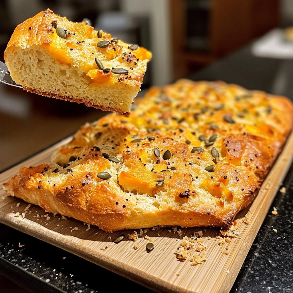 Einfaches Kürbisbrot