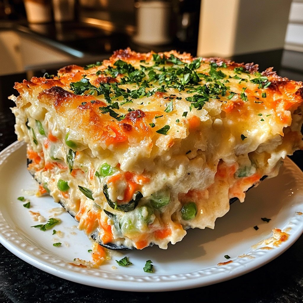 Gemüseauflauf mit Kräutern