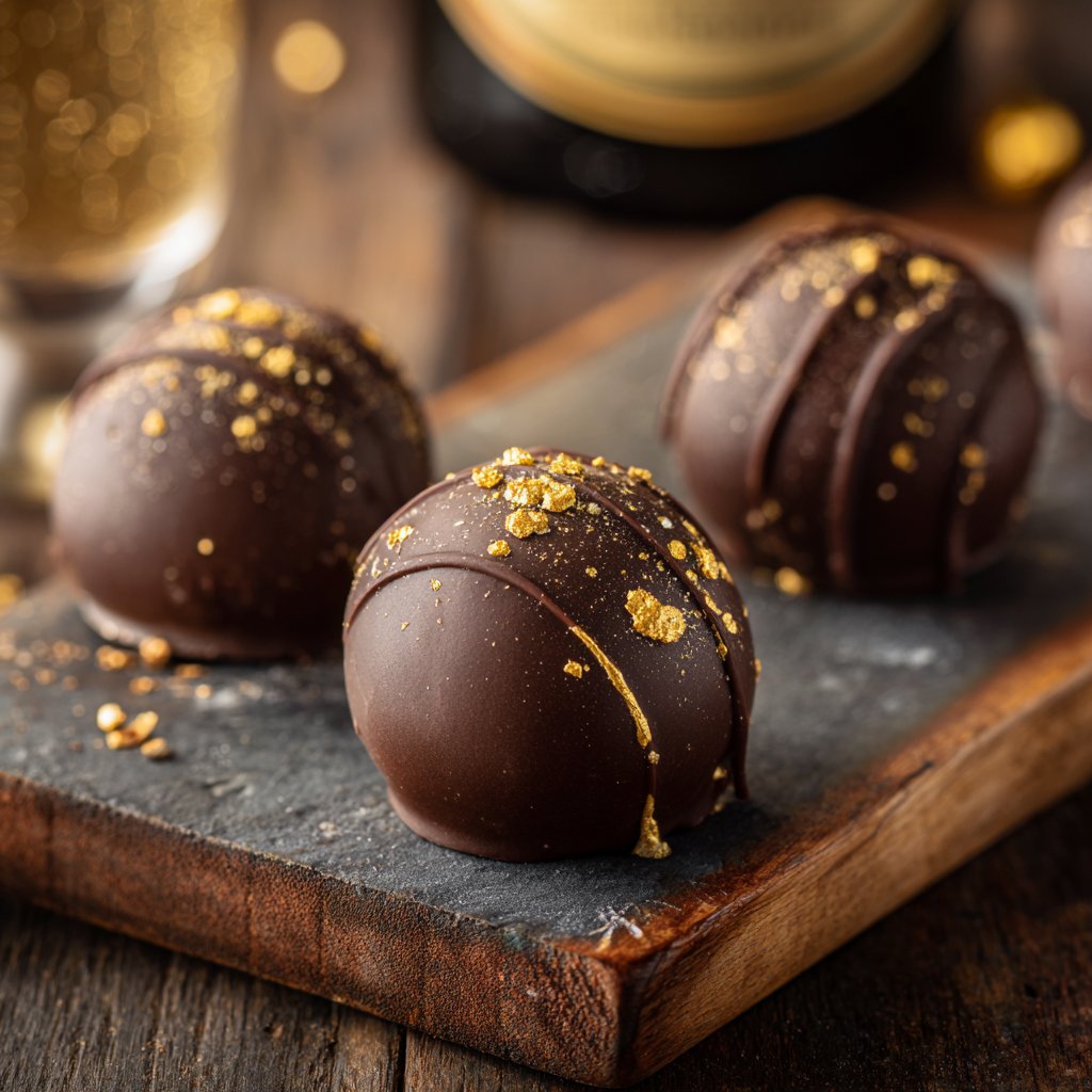 Pralinen mit Champagner