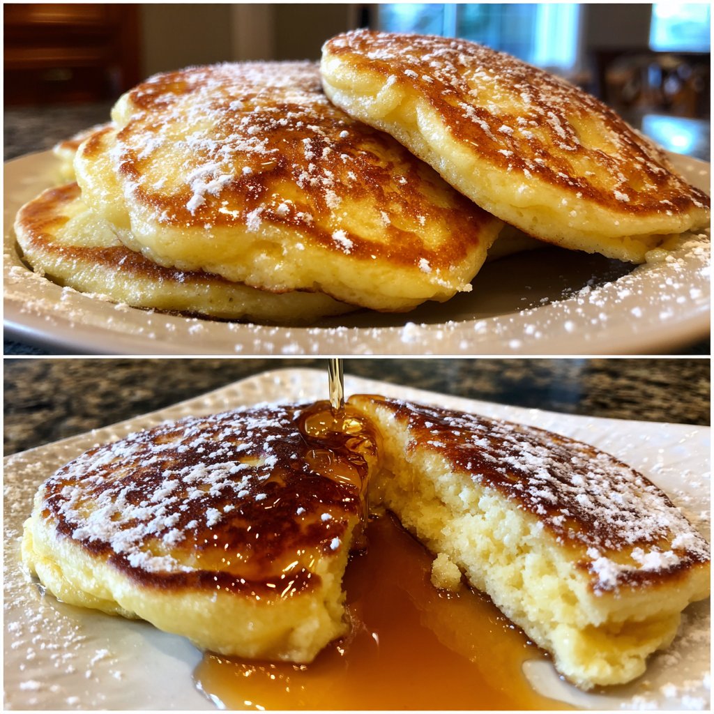 Pfannkuchen mit Zimt