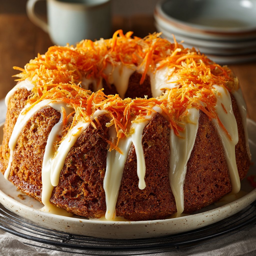 Karottenkuchen Mit Dinkelmehl