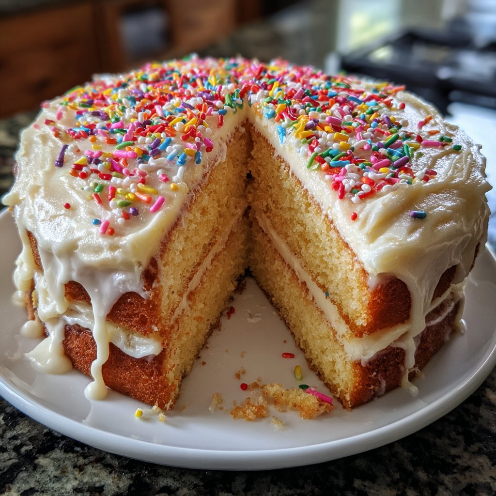 Geburtstagskuchen klassisch