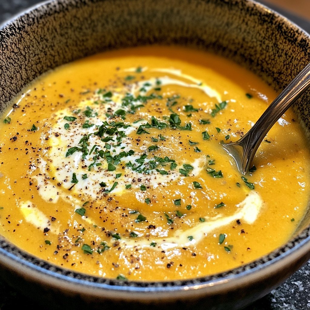 Kürbissuppe sämig mild